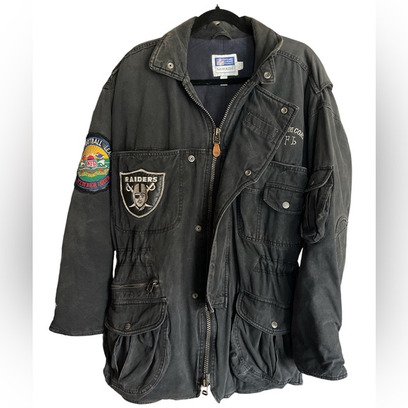 NFL Other - NFL | Men’s Vintage Raiders Stadium Coat Size Medium